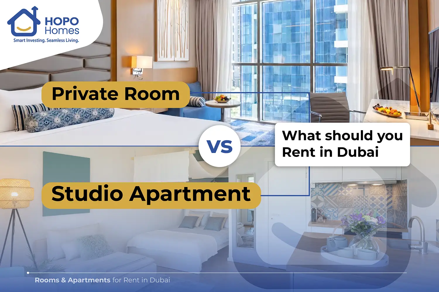 Private Room vs Studio Apartment: What Should You Rent in Dubai