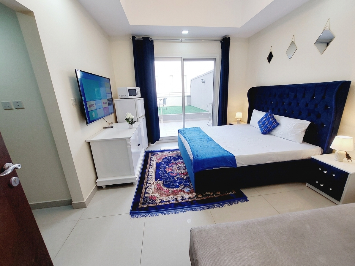 Mini Studio in a Villa with Mini Kitchen and Private Terrace | JVC